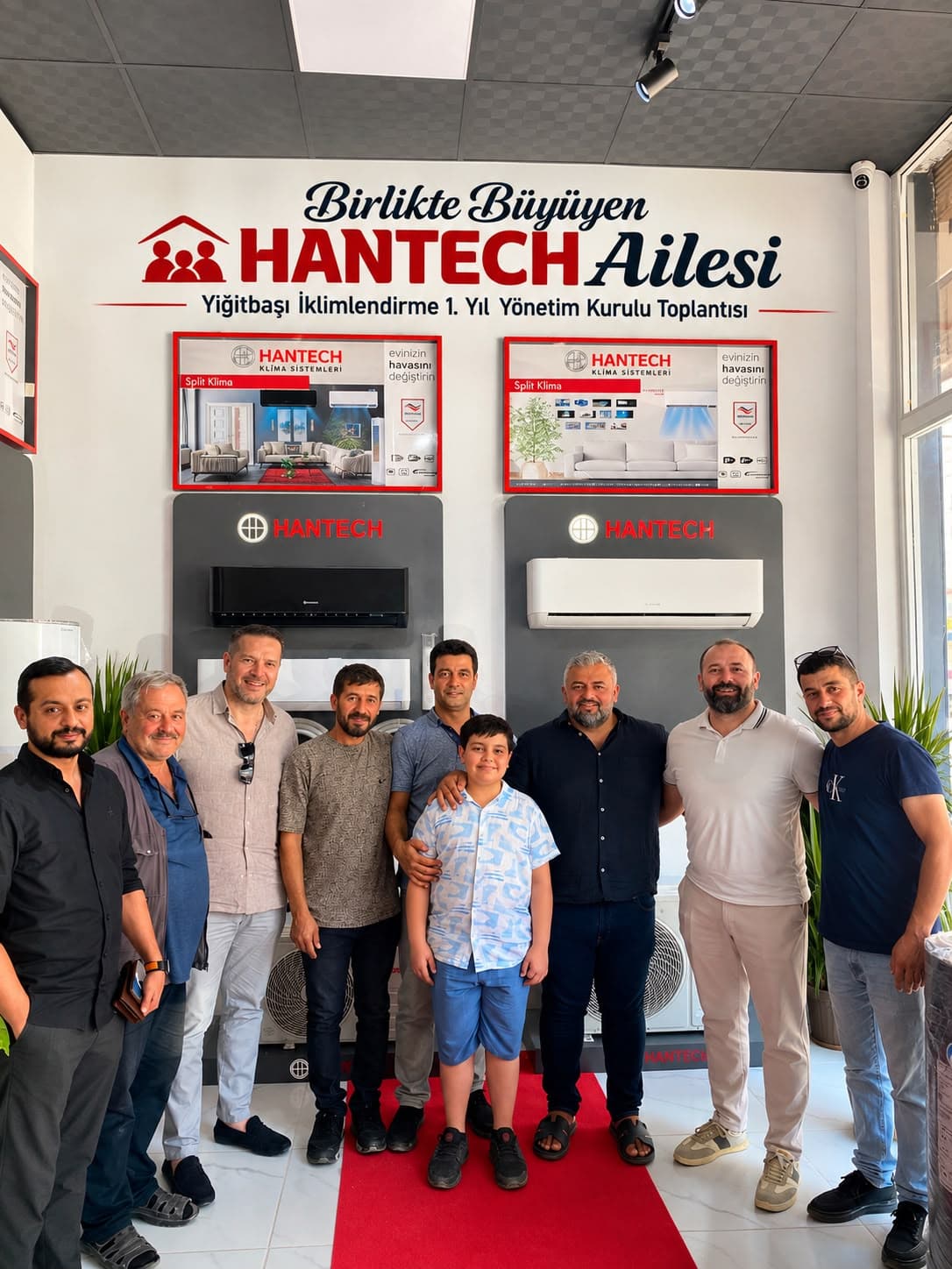 Hantech ekip ve showroom buluşması